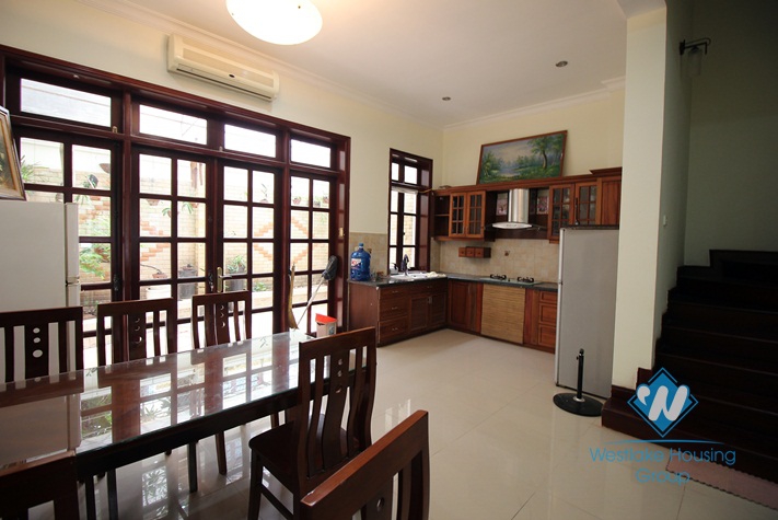 Lovely villa for rent in C block, Ciputra, Tay Ho, Hanoi